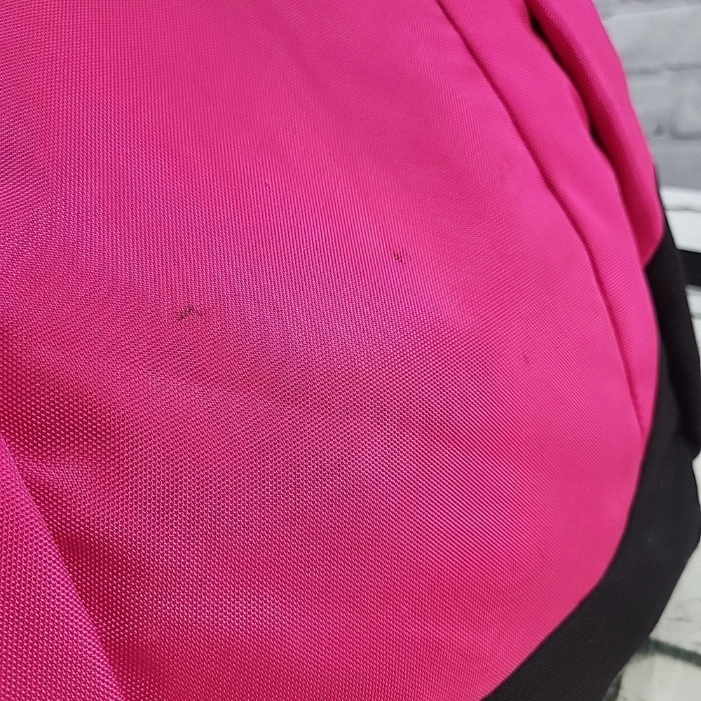 Adidas Pink Backpack Girls School Bag Multi Compartment Pockets - Picture 4 of 12